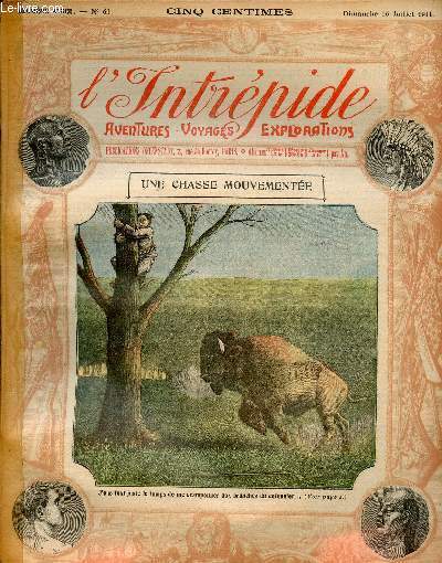 L'intrpide - n 61 - 16 juillet 1911 - Une chasse mouvemente par Rupert Stowle
