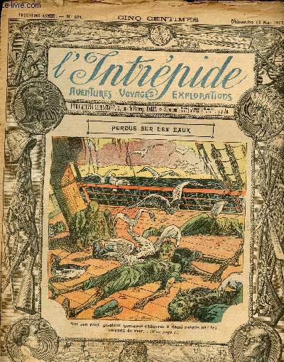 L'intrpide - n 104 - 12 mai 1912 - Perdus sur les eaux par Jos Moselli