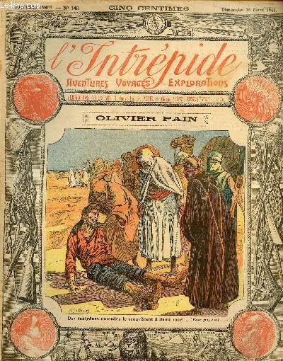 L'intrpide - n 148 - 16 mars 1913 - Olivier Pain par Henri Sauvre