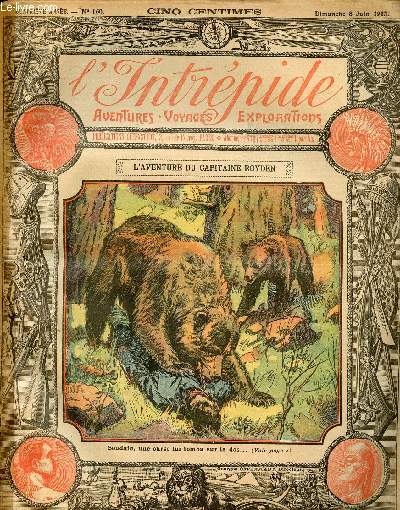 L'intrpide - n 160 - 8 juin 1913 - L'aventure du Capitaine Royden par Alfred E. Bennett