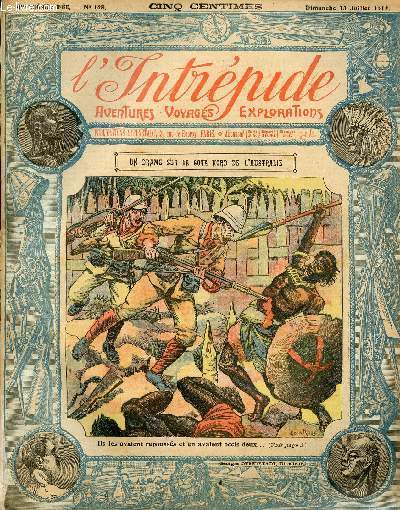L'intrpide - n 165 - 13 juillet 1913 - un drame sur la cte nord de l'Australie par Robert H. Mitchell