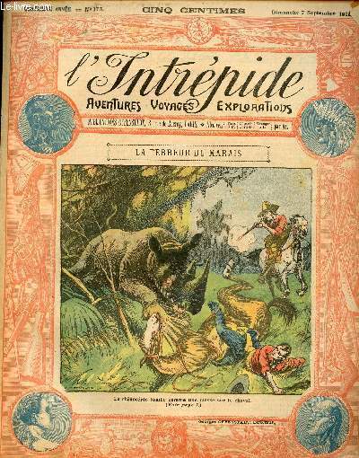 L'intrpide - n 173 - 7 septembre 1913 - La terreur du marais par Alec G. Pearson