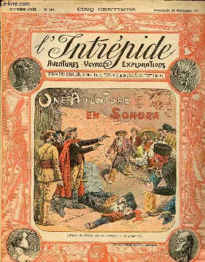 L'intrpide - n 185 - 30 novembre 1913 - Une aventure en Sonora par Fernand Barral