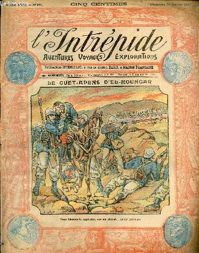 L'intrpide - n 231 - 24 janvier 1915 - Le guet-apens d'El-Moungar