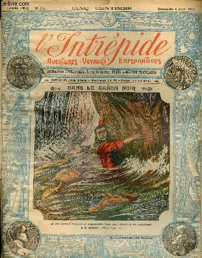 L'intrpide - n 241 - 4 avril 1915 - Dans le canon noir par Fred R. Lewis