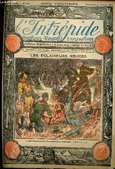 L'intrpide - n 270 - 24 octobre 1915 - Les claireurs rouges par D.H. Parry