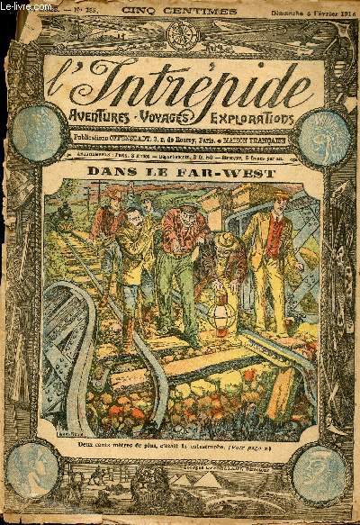 L'intrpide - n 285 - 6 fvrier 1916 - Dans le Far-west par Sreidi