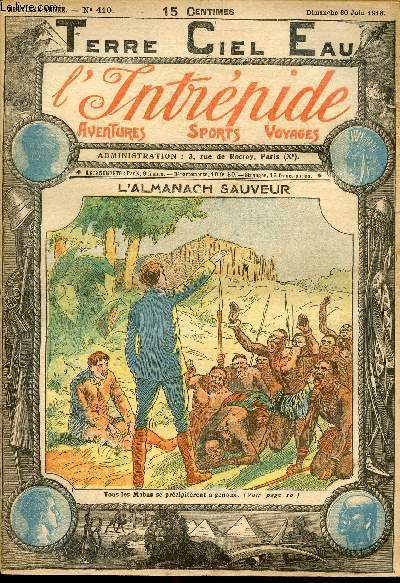 L'intrpide - n 410 - 30 juin 1918 - L'almanach sauveur par Alin Monjardin