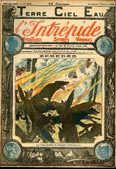 L'intrpide - n 442 - 9 fvrier 1919 - Zebede par Charles F. Holden