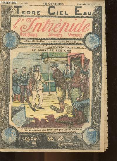L'intrpide - n 452 - 20 avril 1919 - Le corsaire fantme