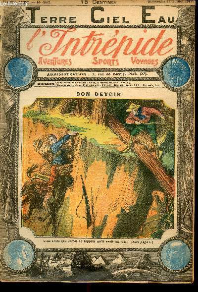 L'intrpide - n 464 - 13 juillet 1919 - Son devoir