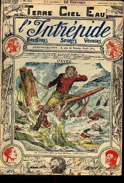 L'intrpide - n 501 - 28 mars 1920 - L'aveu
