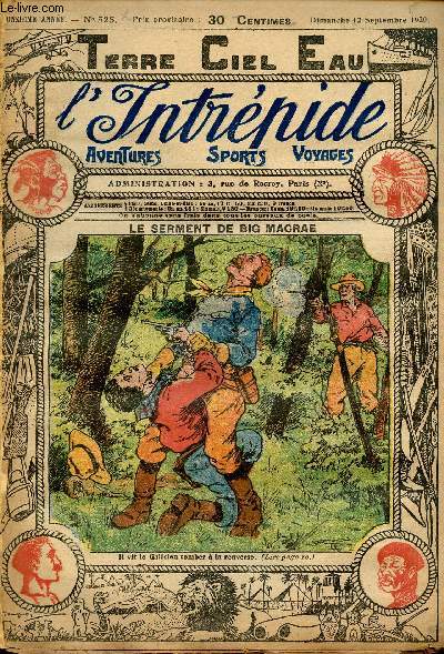 L'intrpide - n 525 - 12 septembre 1920 - Le serment de Big Macra