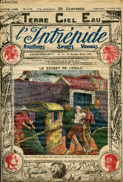 L'intrpide - n 619 - 2 juillet 1922 - Le secret de l'idle