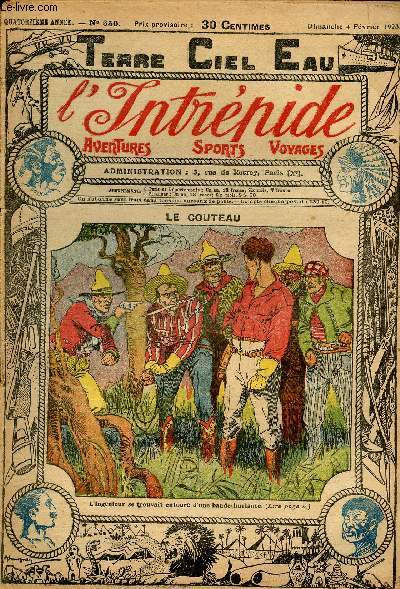 L'intrpide - n 650 - 4 fvrier 1923 - Le couteau