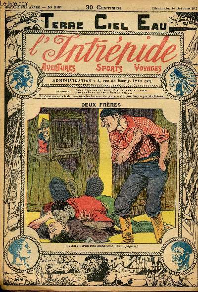 L'intrpide - n 686 - 14 octobre 1923 - Deux frres