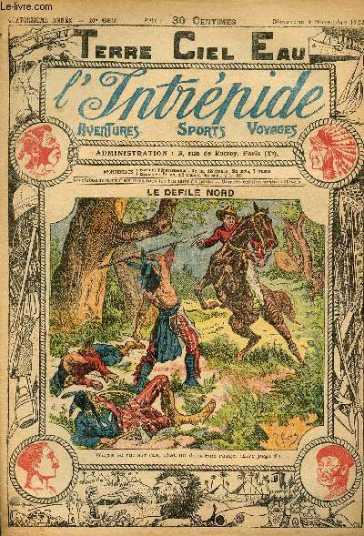 L'intrpide - n 689 - 4 novembre 1923 - Le dfil Nord par Elie Monfort