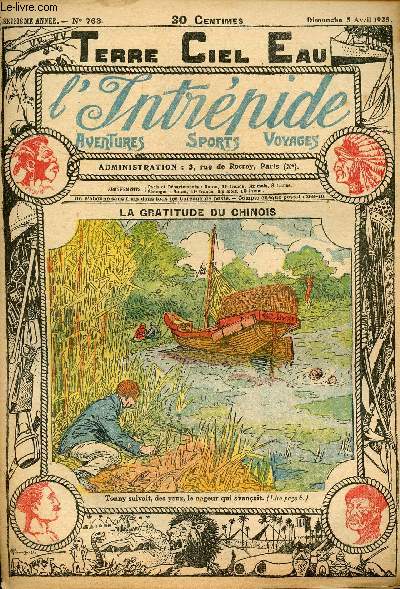 L'intrpide - n 763 - 5 avril 1925 - La gratitude du chinois