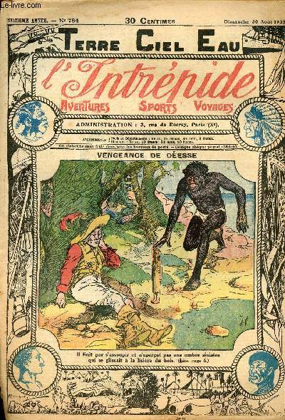 L'intrpide - n 784 - 30 aot 1925 - Vengeance de desse