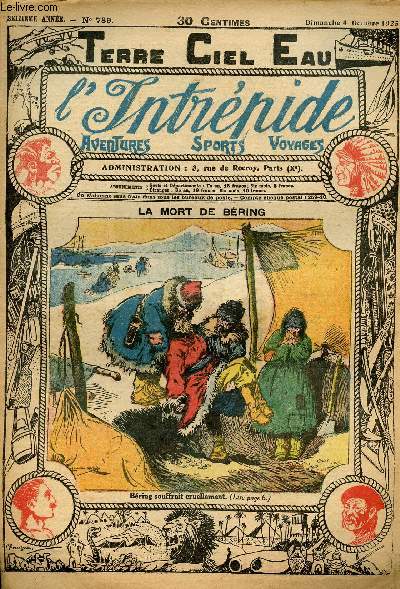 L'intrpide - n 789 - 4 octobre 1925 - La mort de Bring par Elie Montfort