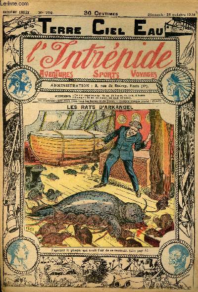 L'intrpide - n 792 - 25 octobre 1925 - Les rats d'Arkangel par V. Graud