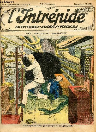 L'intrpide - n 1083 - 24 mai 1931 - Une singulire rvlation par Francis Annemary