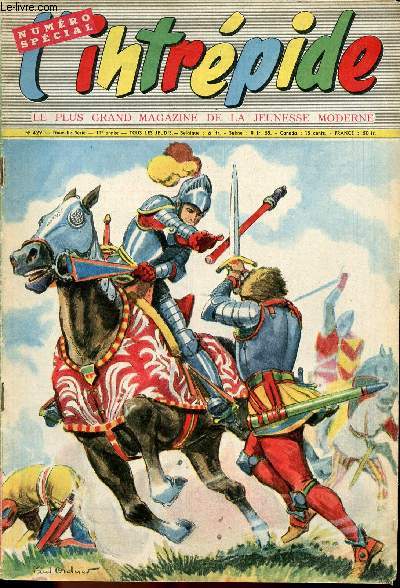 L'intrpide - nouvelle srie - n 429 - 16 janvier 1958 - Numro spcial - Une leon de rugby qui se chiffre par 39  0 - Une usine hydrolectrique - Les caisses  savon  l'assaut de l'Europe - Walter Fletcher - La ruse d'Annibal - le tramway du Mont Bl
