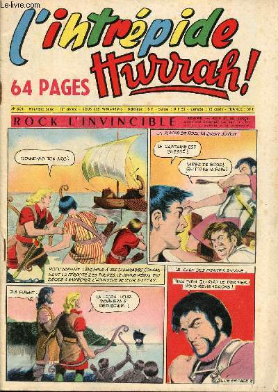 L'intrpide - nouvelle srie - n 501 - 3 juin 1959 - Alphonse Halimi par Andr Chassaignon - Jean Portel, Radio-reporter du bout du monde - Le diamant Noir par Ralph Marcello - ...