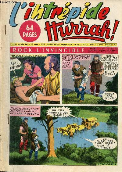 L'intrpide - nouvelle srie - n 523 - 4 novembre 1959 - Bernard Mayeur par Andr Chassaignon - Un moteur  plat 
