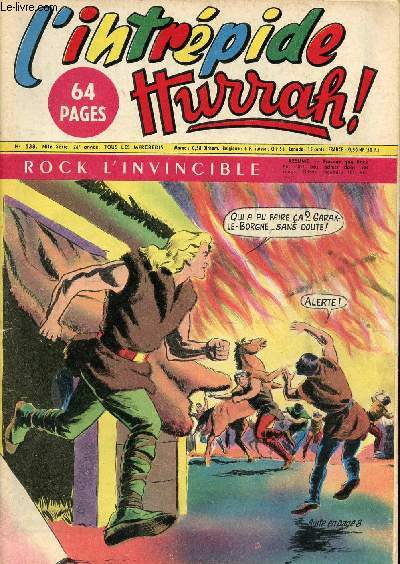 L'intrpide - nouvelle srie - n 538 - 17 fvrier 1960 - Joseph Ujlaki par Andr Chassaignon - Le club des rescaps par Ren-Pierre Petiot - L'autobus des stations spatiales - Les enfants du pou du ciel - Roy et le cirque Stringer - Galerie des costumes