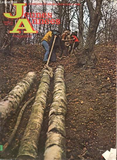 Jeunes Annes Magazine - n110  113 - Janvier  Octobre 1974 - Le pays sans toiles par Christian grenier et Jiji - La jungle  l'cole Chantenay-Villedieu -Les sapins - Les sifflets et les fltes de Pan - La lgende de Peau de Belette et du cheval fou p