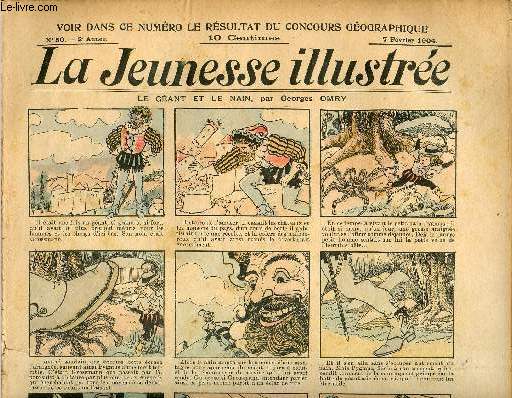 La Jeunesse Illustre - n 50 - 7 fvrier 1904 - Le gant et le nain par Omry -Thtre d'ombres - Les saucisses d'Yvonnec par Blondeau - petites causes et grands effets par Rabier -...