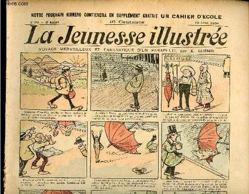 La Jeunesse Illustre - n 59 - 10 avril 1904 - Voyage merveilleux et fantastique d'un parapluie par Gunin - Cousine Sophie par Laure Bajolot - La veine de M. Chanos par Barn - Une combinaison dsastreuse par Monnier - La bicyclette par Etienne Jolicler