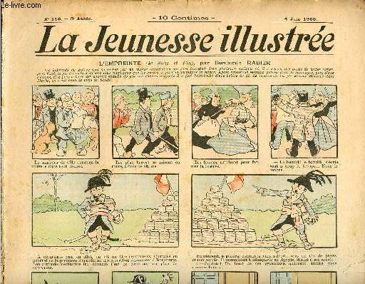 La Jeunesse Illustre - n 119 - 4 juin 1905 - Une mauvaise plaisanterie par Paul de Maurelly - Le charretier corrig par Kotek - La mprise de la charcutire par Leguey - ...