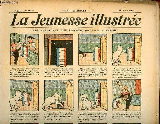 La Jeunesse Illustre - n 177 - 15 juillet 1906 - Les aventures d'un lampion par Rabier - Mmoires d