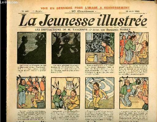 La Jeunesse Illustre - n 183 - 26 aot 1906 - La table tournante par Leguey - La cage par Henri Jousset - Le bucheron par Valverane - L'avare et son fils par Falco - ...