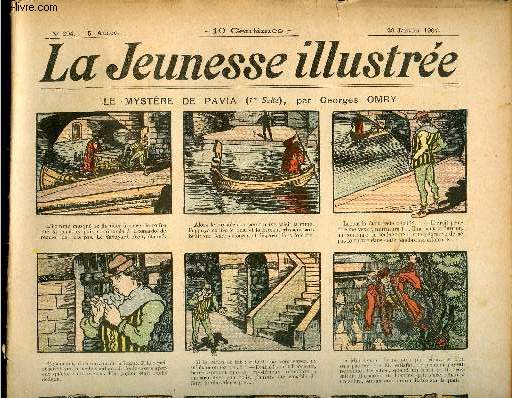 La Jeunesse Illustre - n 204 - 20 janvier 1907 - La bourse d'Ali-Hassan, conte oriental par Paul de Maurelley - la gurison de Cordelette par Valverane - Un portrait difficile par Kern - Un chien enrag par Rabier - ...