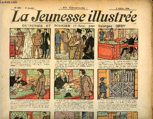 La Jeunesse Illustre - n 280 - 5 juillet 1908 - Le mauvais Htelier par Thlem - Lemoyen de Li-Gu-Ri-Tou par Falco - Henri Lebon par Rabier - ...