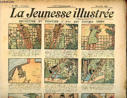 La Jeunesse Illustre - n 282 - 19 juillet 1908 - L'autographe de M. Loubet par Leguey - Les trois lettres de Csar - L'exprience de Jocko - Simplet par Rabier - ...