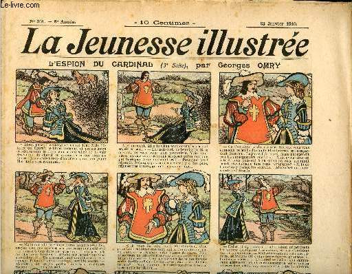 La Jeunesse Illustre - n 361 - 23 janvier 1910 - La nouvelle garnison par Thelem - Claudinet par Espagnat - Les dentellires par Valvrane - Marius au ple par Rabier - ...