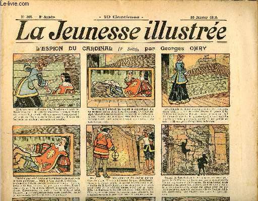 La Jeunesse Illustre - n 362 - 30 janvier 1910 - le legs du talent par Maxime de Mria - L'alcool par Leguey - Le fiord par valvrane - Le bas perc par Rabier- ...