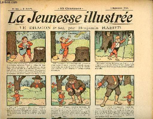 La Jeunesse Illustre - n 393 - 4 septembre 1910 - Fables vcues par Quesnel - L'pave de l'Alcyon par Ymer - Le petit tambour de Ren par Motet - La clef magique par Moriss - Un grand dner chez Durapiat par Leguey - ...