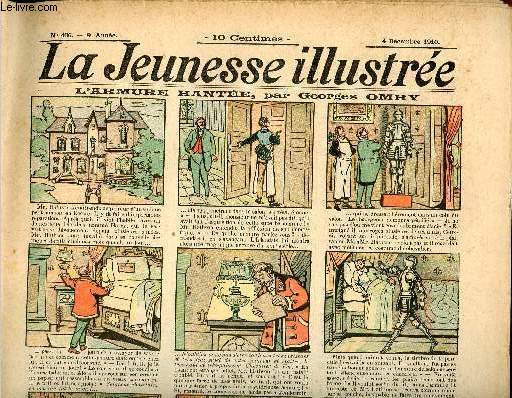 La Jeunesse Illustre - n 406 - 4 dcembre 1910 - L'armure hante par Omry - La bonne sorcire par Mria - Bastien par Monnier - Clown et Gugusse (scne de cirque) par Rabier - ...