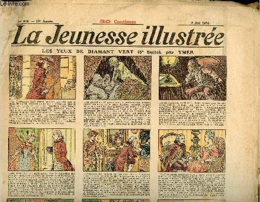 La Jeunesse Illustre - n 918 - 8 mai 1921 - La citerne - Le faux brsilien par Falco - Une histoire rocambolesque - L'avalanche par Asy - ...