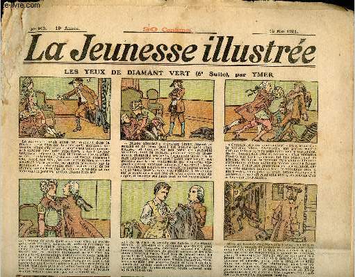 La Jeunesse Illustre - n 919 - 15 mai 1921 - Ivan le juste par Falco - Le cheval nain du clown Piouitt par Leguey - le vieux garde-chasse par George-Edward - Affaire rate par Carbodio - ...