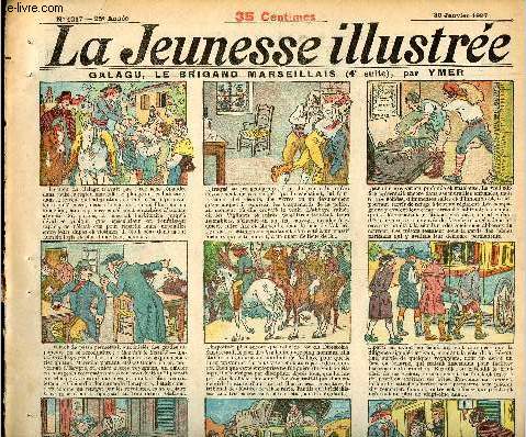 La Jeunesse Illustre - n 1217 - 30 janvier 1927 - Marius Robinson - Ttaklake (clownerie) par Leguey - ...