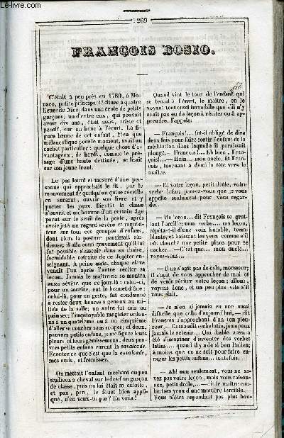 Le Journal des Enfans - extrait du tome 5 - 5eme anne - Franois Rosio par Edmond de Fontanes