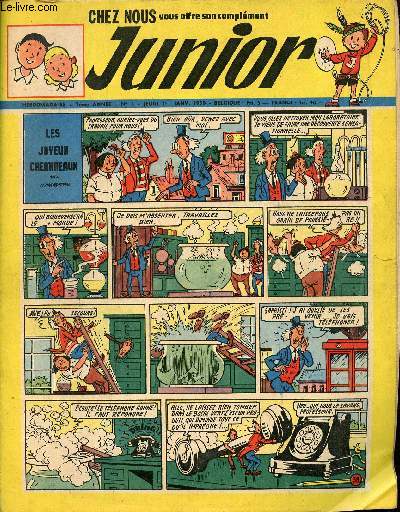 Junior (Complment Chez Nous) - Anne 1959 - n1  52 - du 1er janvier au 24 dcembre 1959