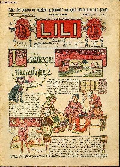 Lili - anne 1919 - n1  9 - du 2 novembre au 25 dcembre 1919