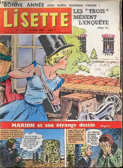 Lisette - Année 1963 - n° 1 à 52 - du 6 janvier au 29 décembre 1963 - Les "tr... - Afbeelding 1 van 1
